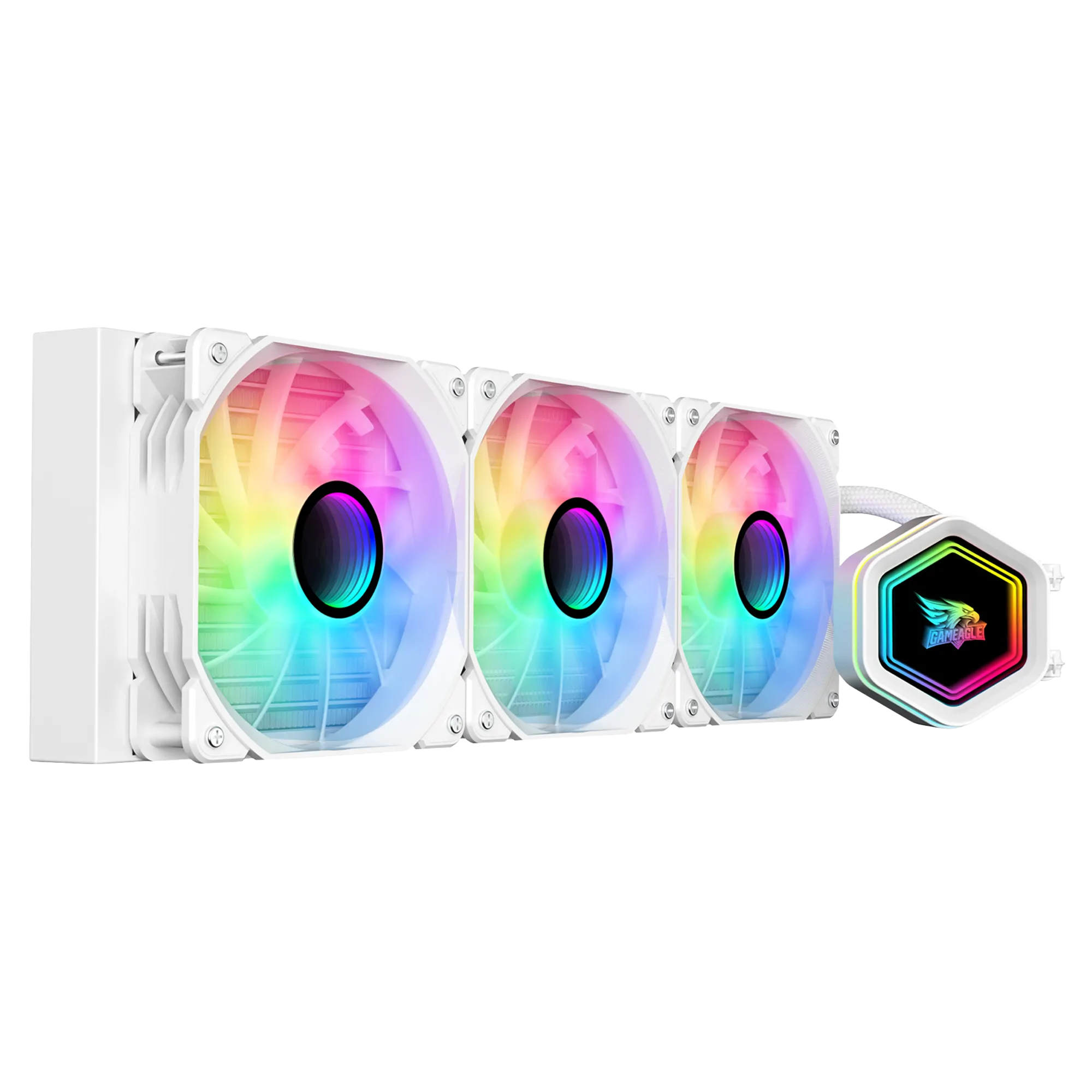 360mm Cpu Sıvı Soğutucu (Beyaz)