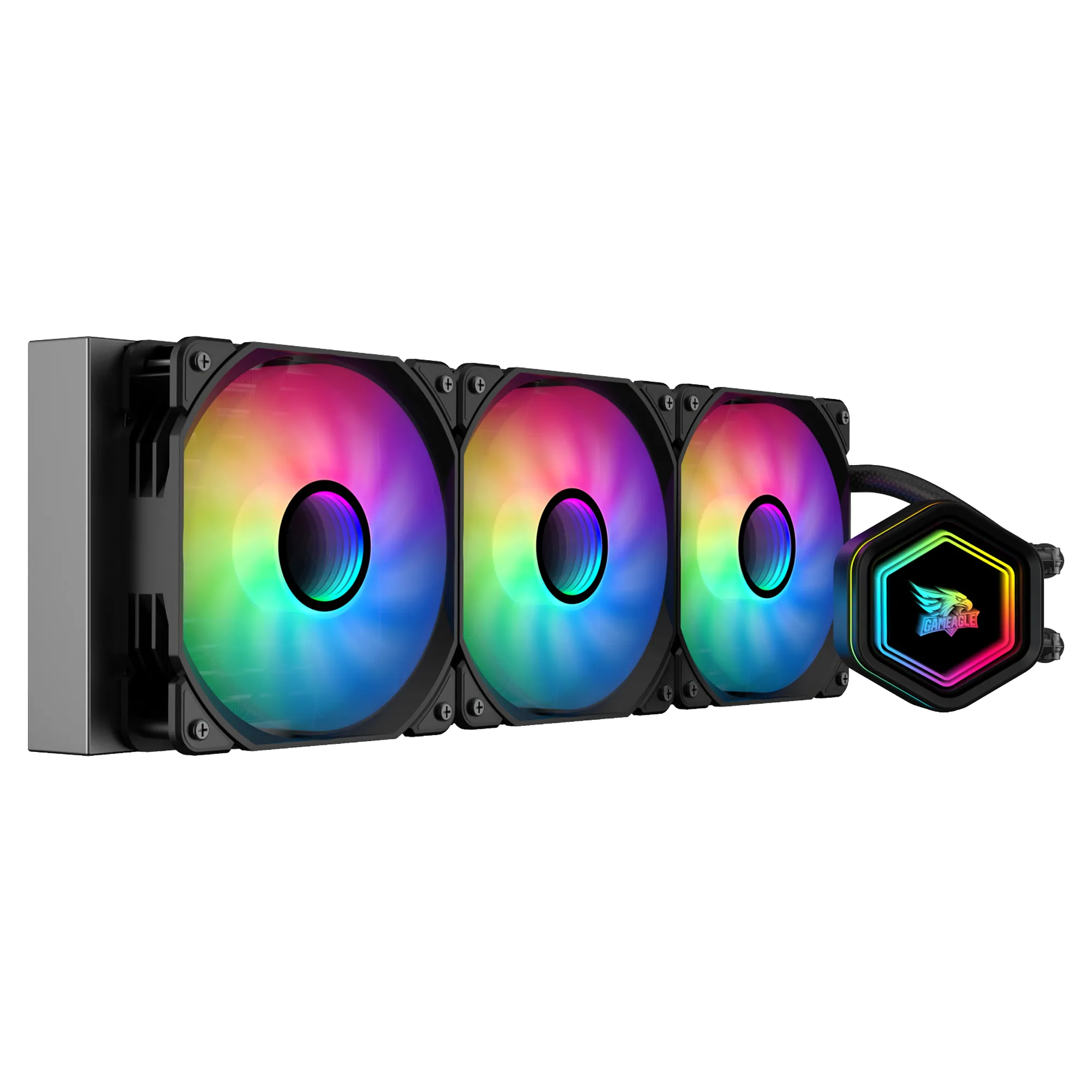 360mm Cpu Sıvı Soğutucu (Siyah)