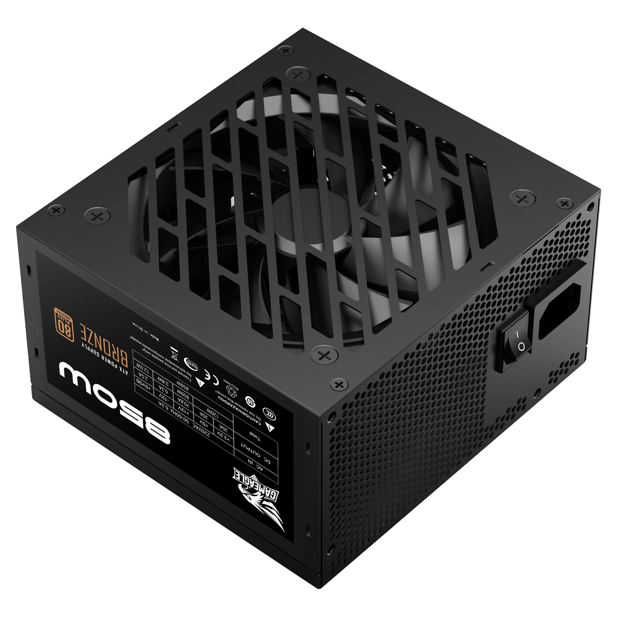 850W 80+ Bronz Power Psu (Siyah) thumbnail 4