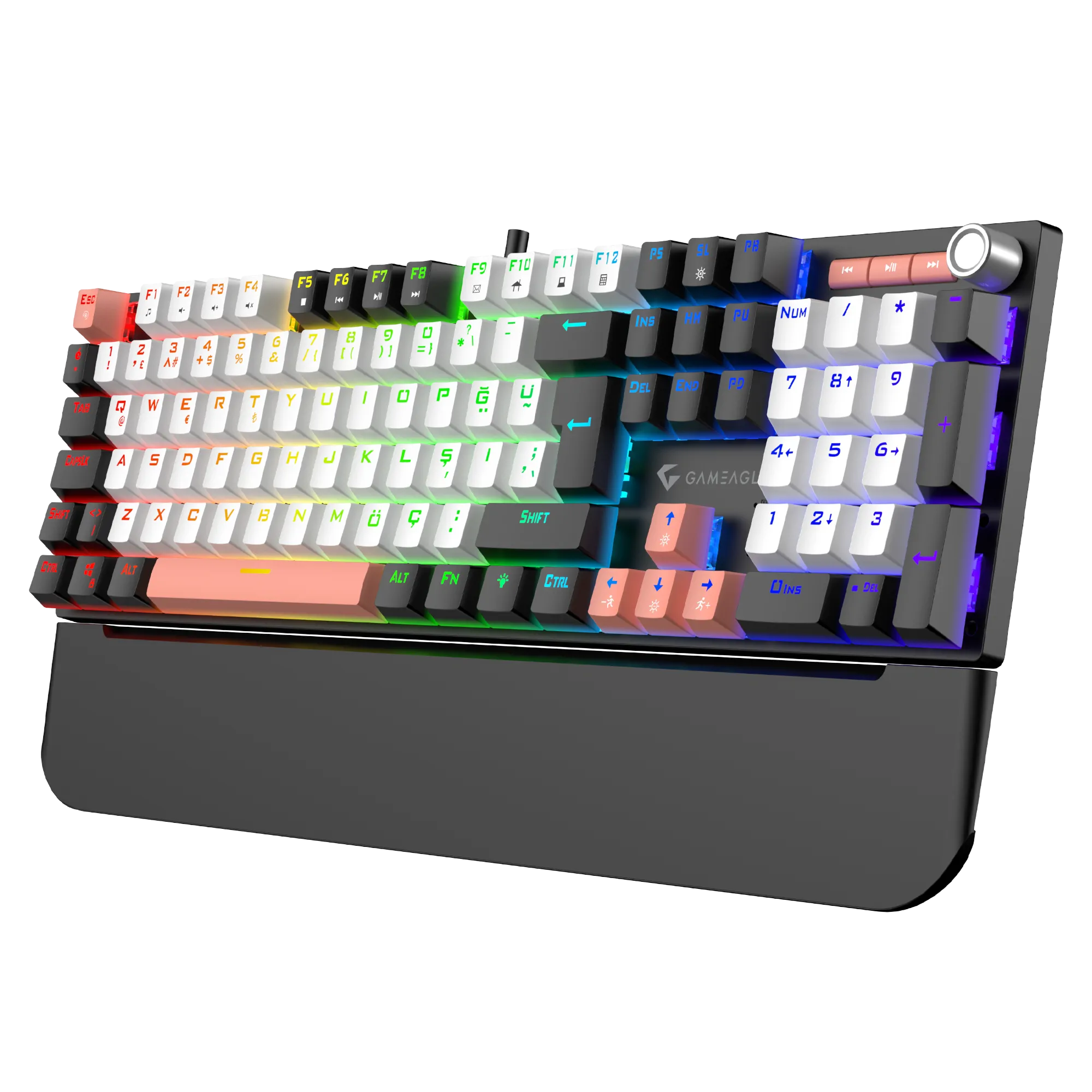 Apex Elite Rainbow Full Anti-Ghosting Mekanik Oyuncu Klavyesi thumbnail 2