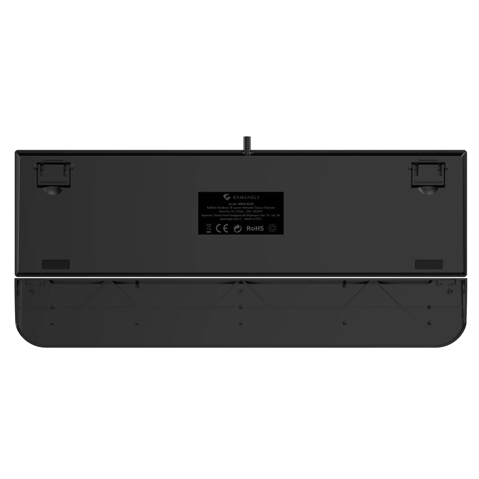 Apex Elite Rainbow Full Anti-Ghosting Mekanik Oyuncu Klavyesi thumbnail 5