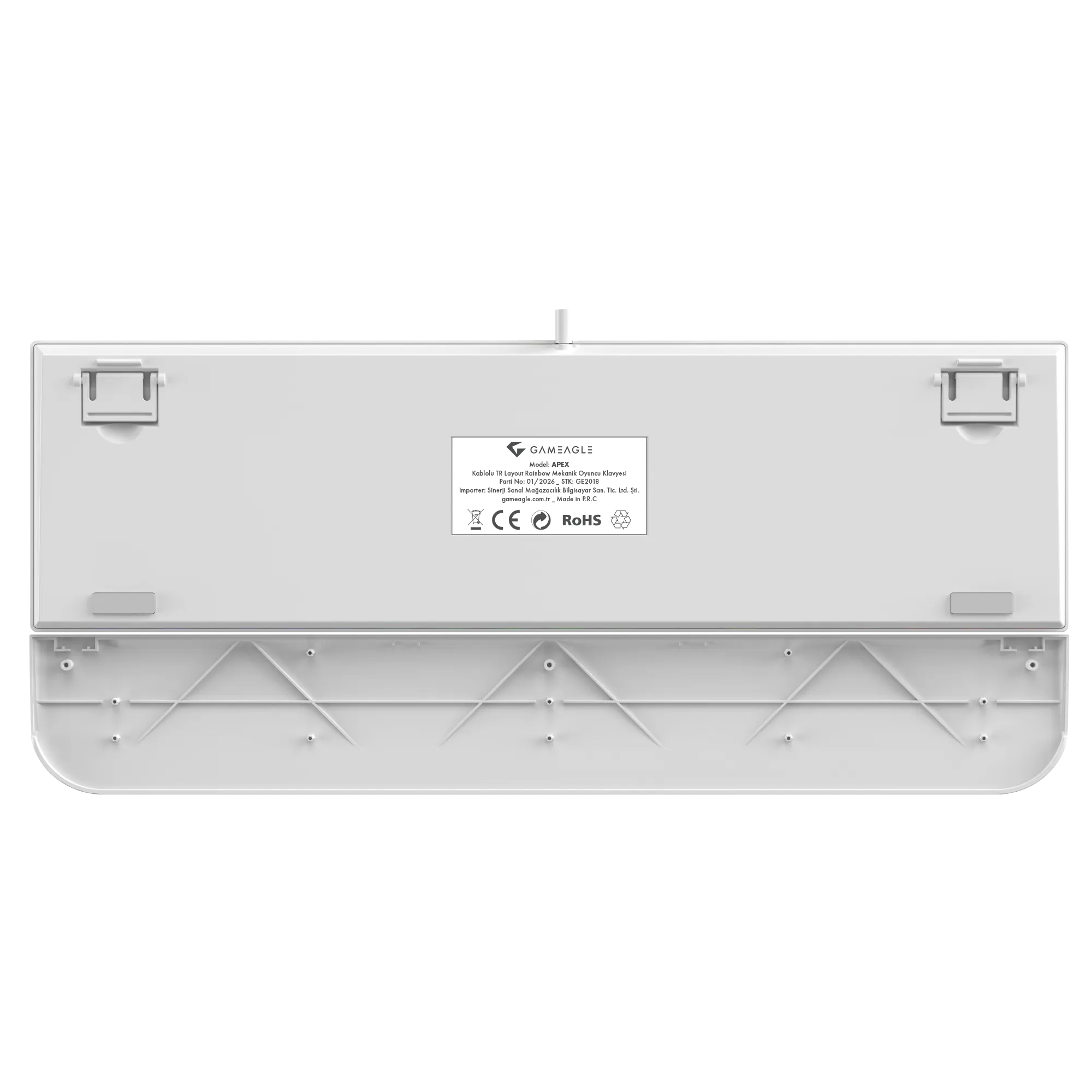 Apex Rainbow Full Anti-Ghosting Mekanik Oyuncu Klavyesi thumbnail 5