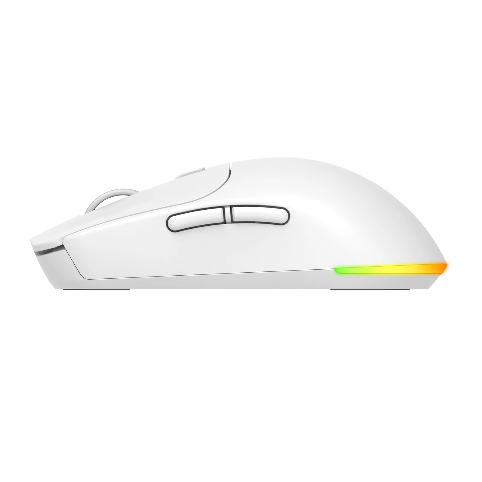 Aura RGB Kablosuz 59Gr 1KHz 24000DPI Oyuncu Mouse Beyaz thumbnail 3