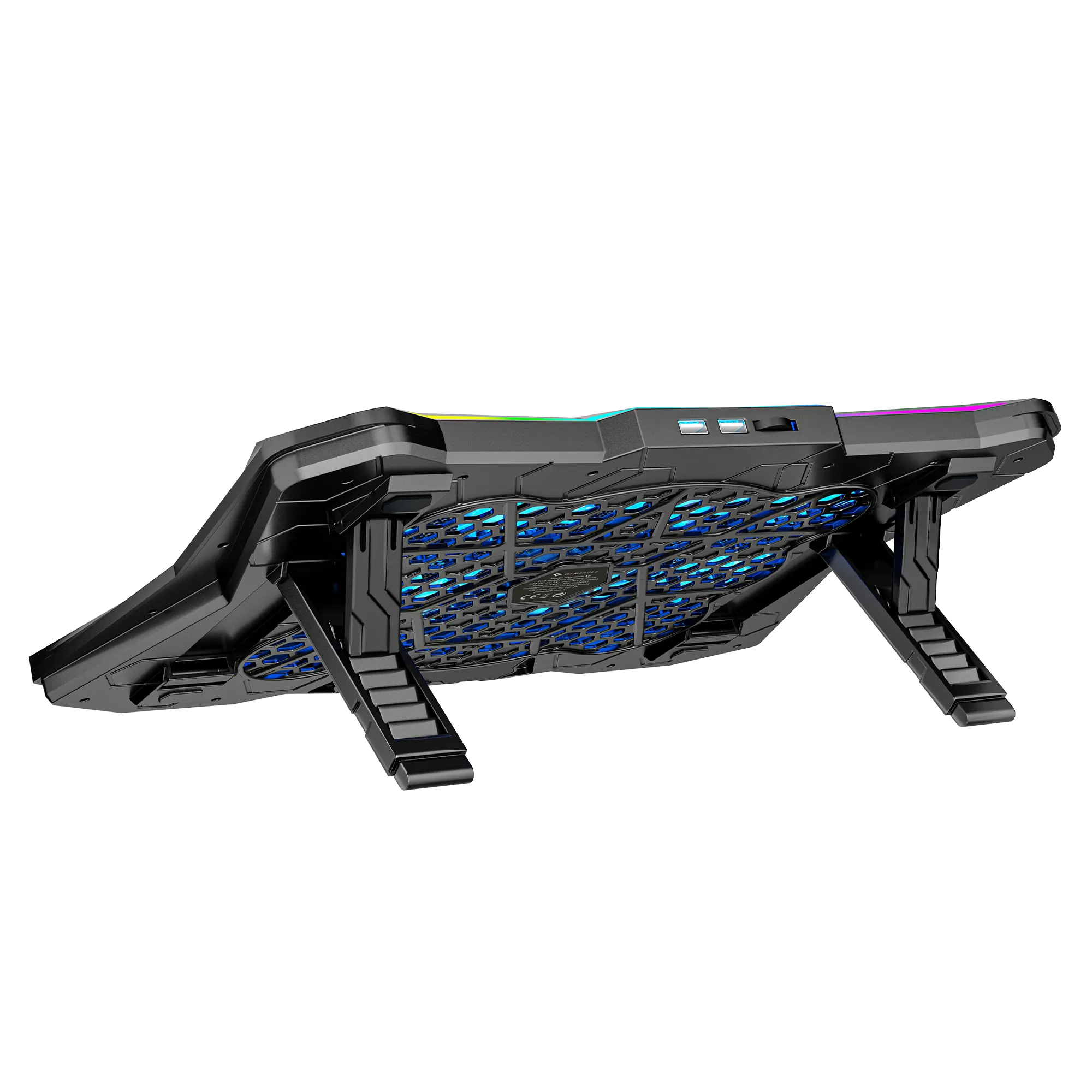 Frostcore X8 RGB 8 Fanlı 10 RGB Modlu  9-17’’ Notebook Soğutucu thumbnail 4