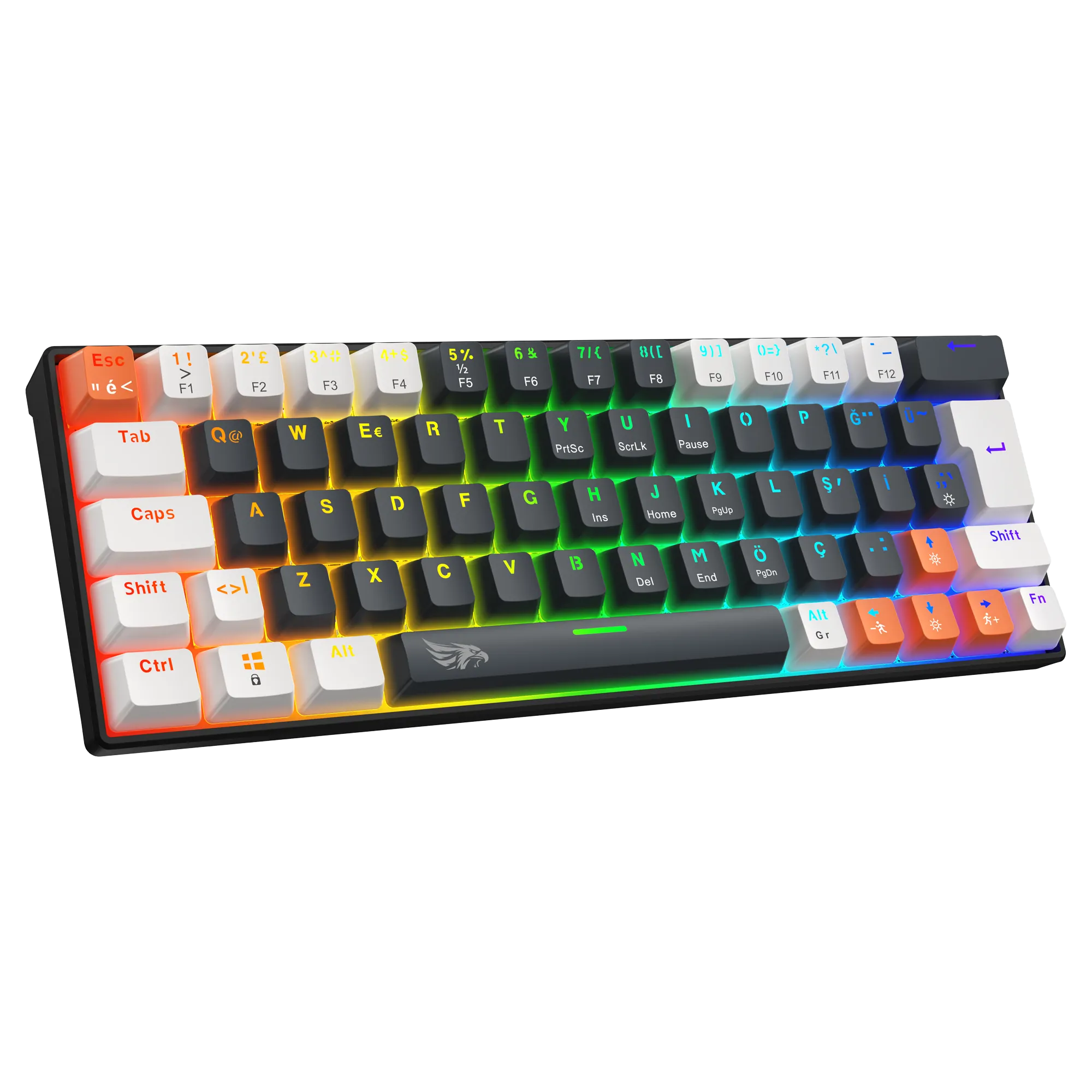 Neopulse Mekanik Kablolu Işıklı Klavye Siyah (Blue Switch) thumbnail 3