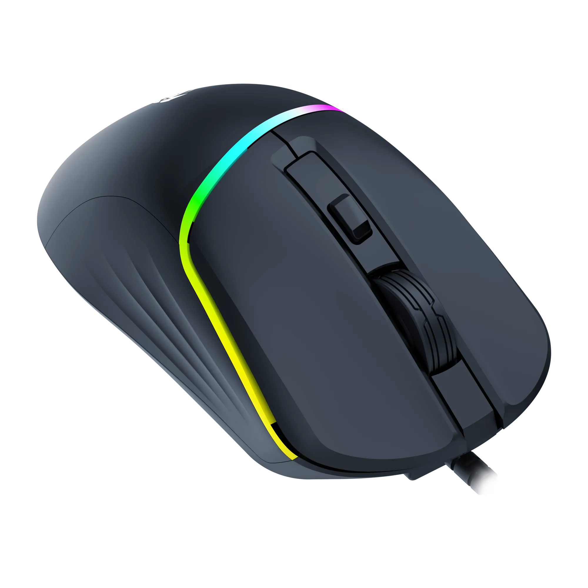  GE517M Kablolu RGB Oyuncu Gaming Optik Mouse (Siyah) thumbnail 3