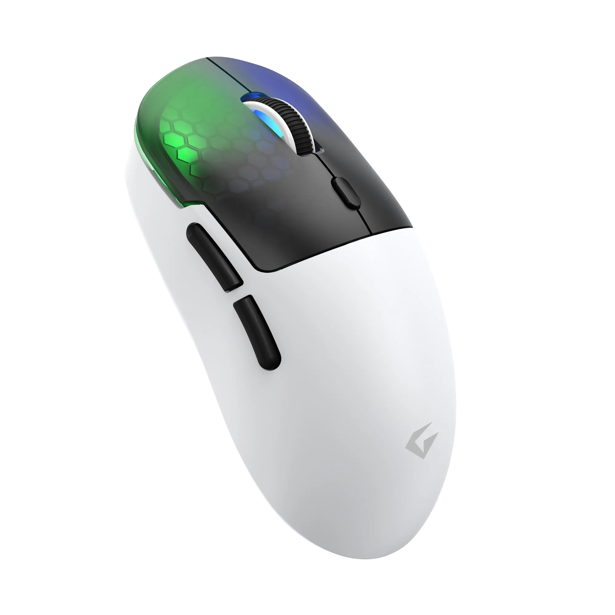 Neon X RGB Kablosuz Ultra Hafif 69gr 1K Hz 12000DPI Oyuncu Mouse Beyaz thumbnail 5