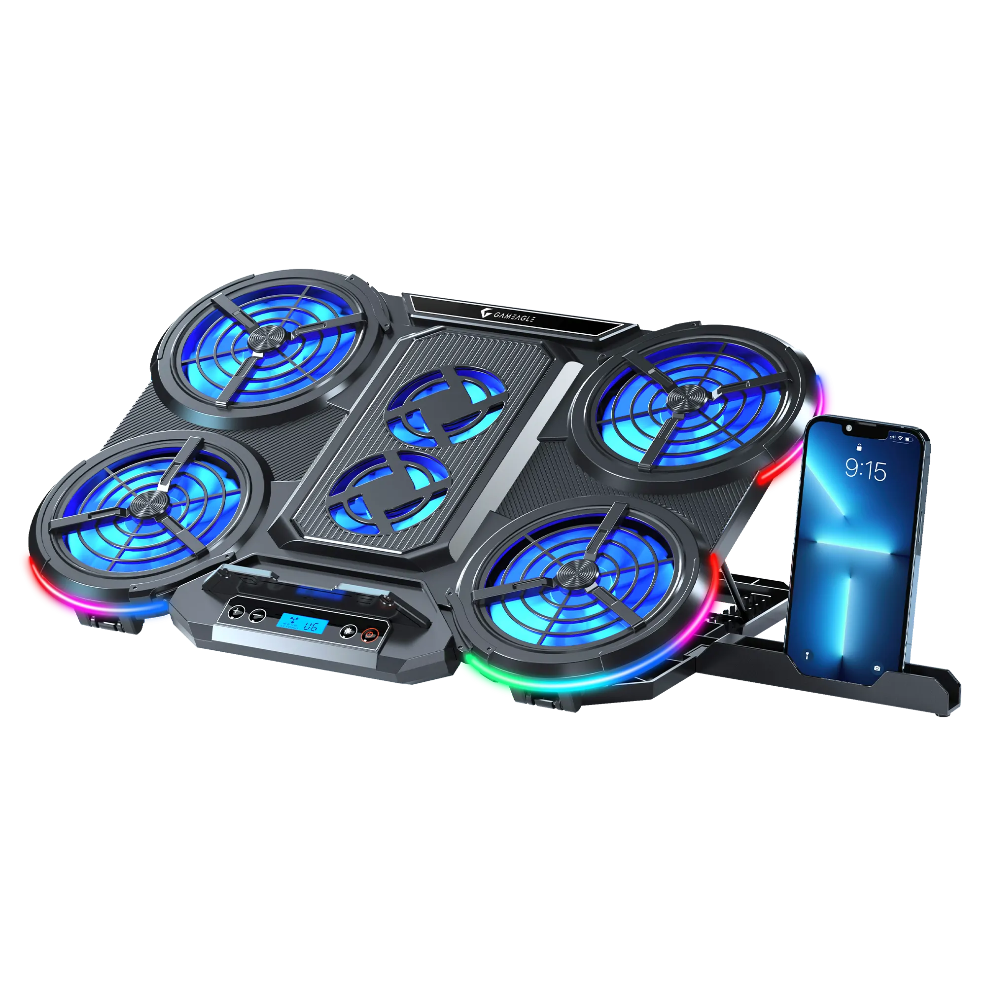 Norsca S6 RGB 6 Fanlı 10 RGB Modlu  9-17’’ Notebook Soğutucu