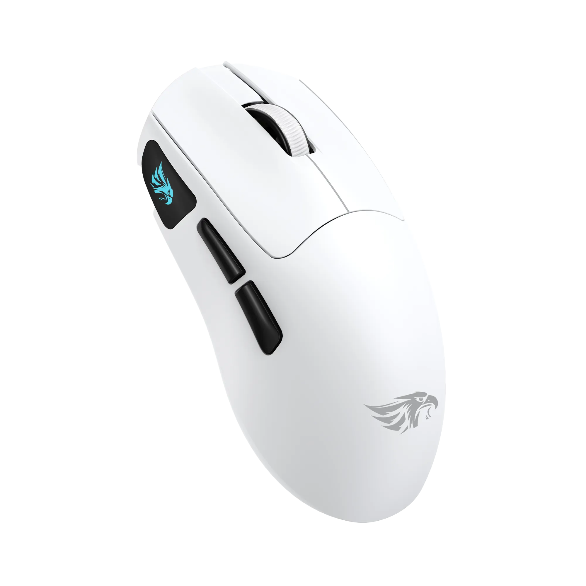 Prox-59W Kablosuz Ultra Hafif 59gr 12800DPI Oyuncu Mouse Beyaz thumbnail 2