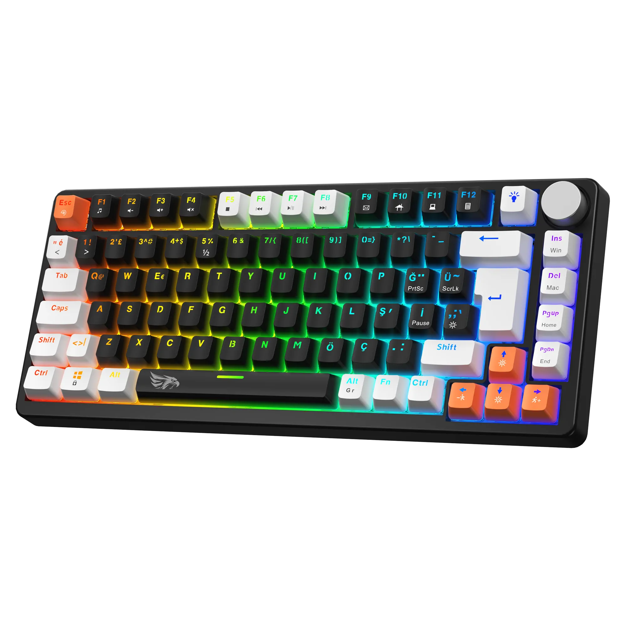 Strike Compact Mekanik Kablolu Işıklı Klavye Siyah (Blue Switch) thumbnail 2
