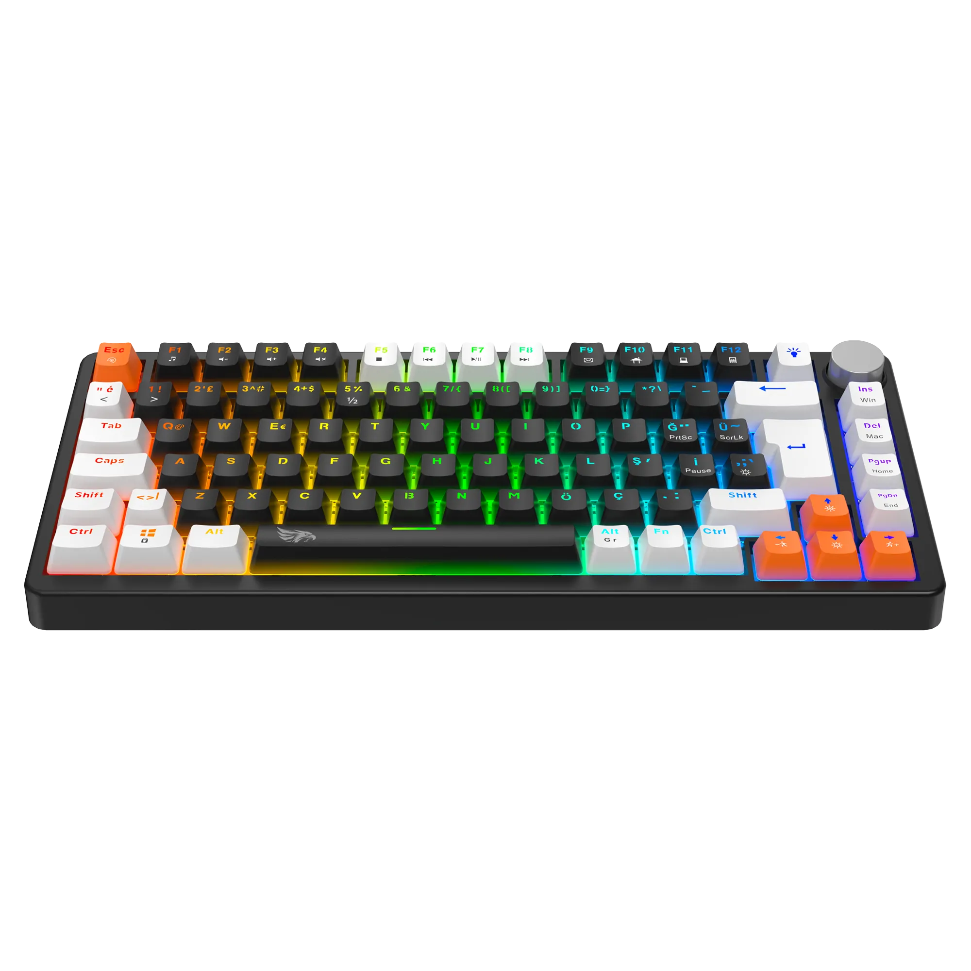 Strike Compact Mekanik Kablolu Işıklı Klavye Siyah (Blue Switch) thumbnail 5