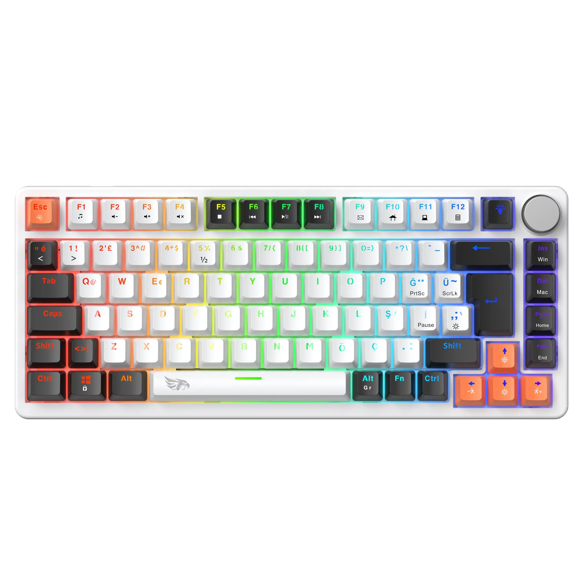 Strike Compact V2 Kablolu Mekanik Oyuncu Klavyesi (Red Switch)