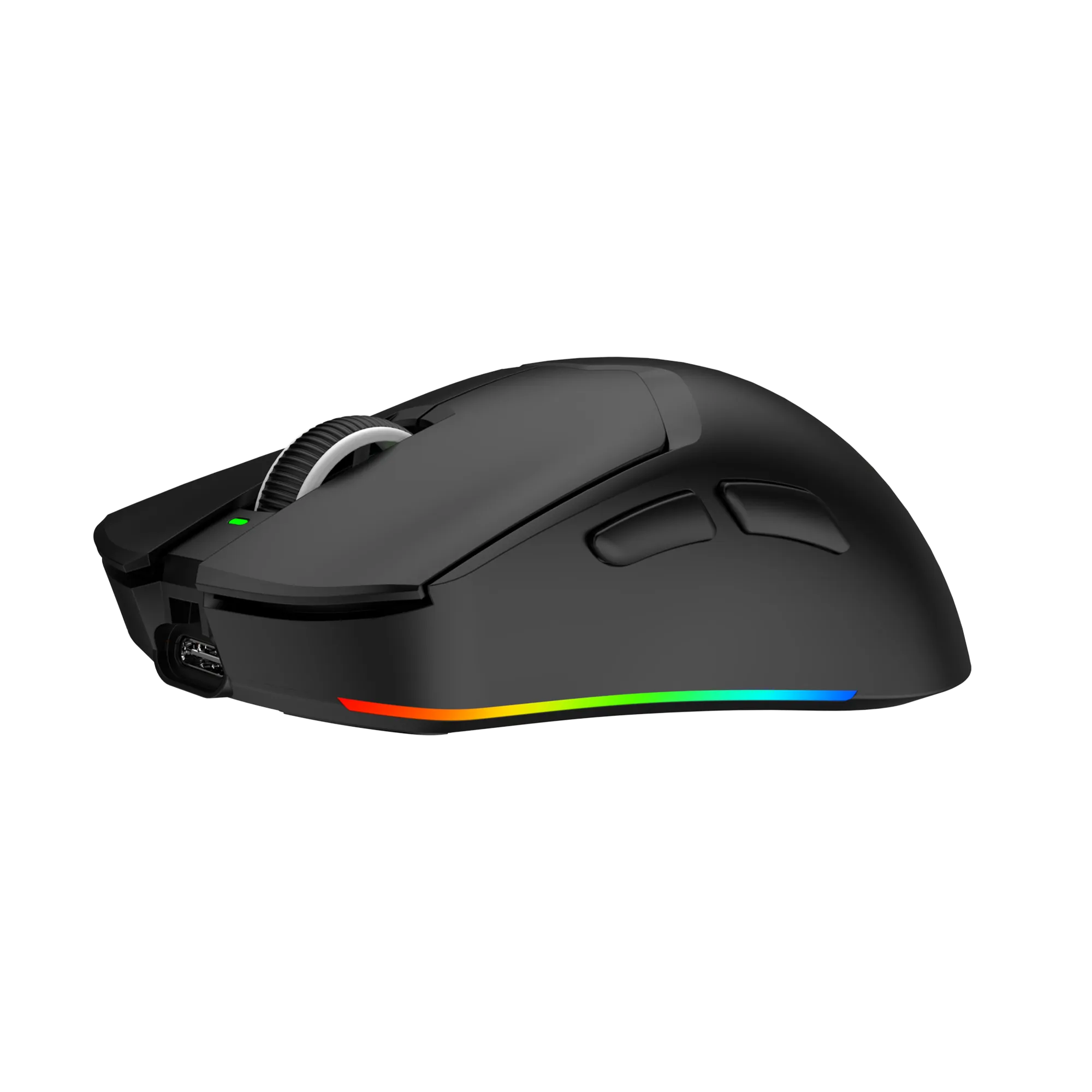 Tracker Pro RGB Kablosuz 69gr 1KHz 12000DPI Oyuncu Mouse Siyah thumbnail 3