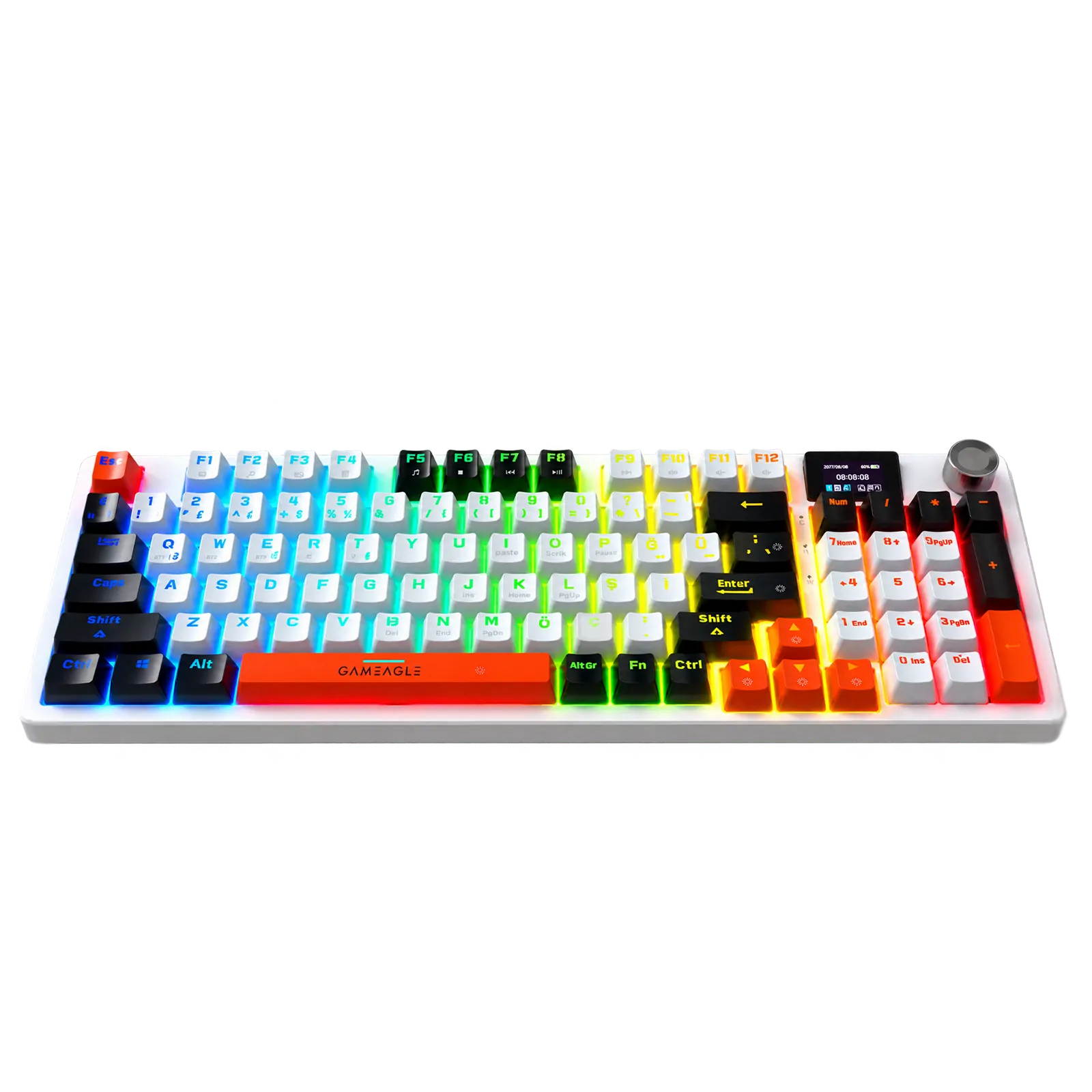 Vision Prime Rgb Kablosuz 3 Mod Mekanik Oyuncu Klavyesi Mix V1 thumbnail 2