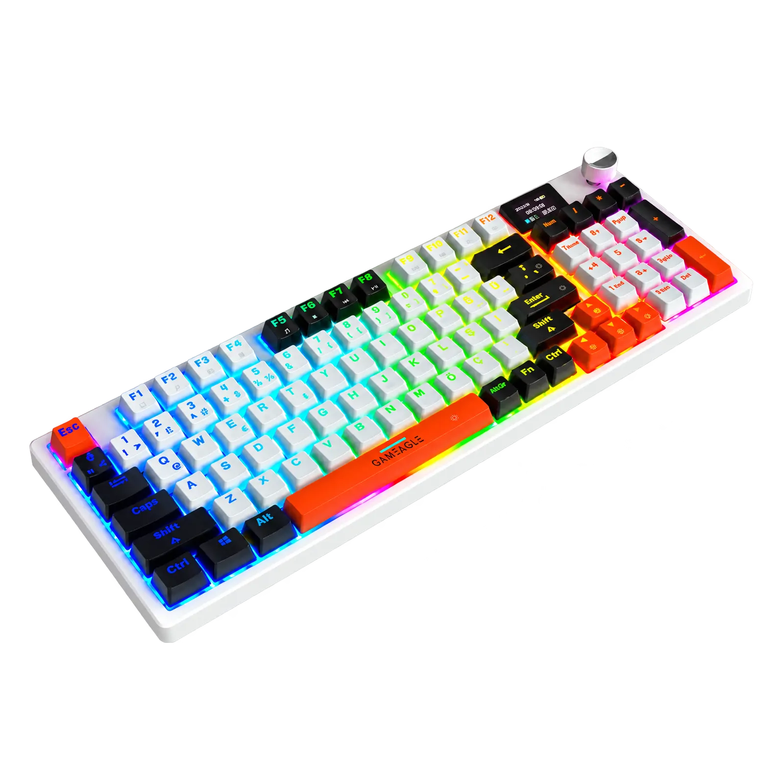 Vision Prime Rgb Kablosuz 3 Mod Mekanik Oyuncu Klavyesi Mix V1 thumbnail 5